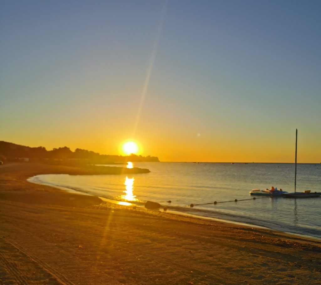 Sonnenaufgag am Meer