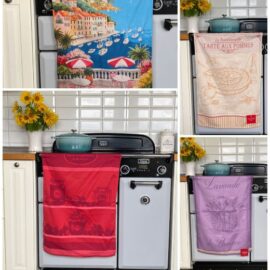 Geschirrtücher aus Baumwolle – französische Motive & Provence-Flair