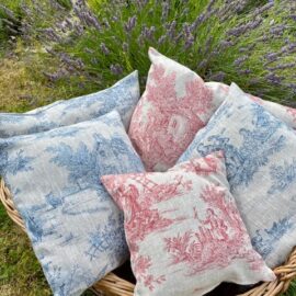 Kissenbezug Toile de Jouy