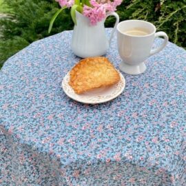 Tischdecke mit Fleckenschutz Petites fleurs
