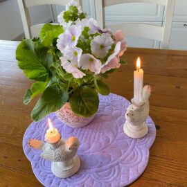 Untersetzer & Tischset Blume