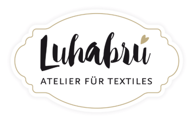 Logo Atelier Luhabru, handgefertigte Tischwäsche aus Leinen